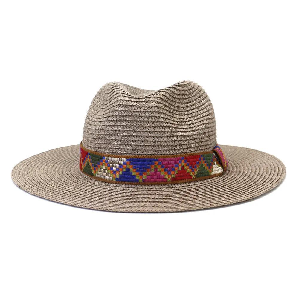 Desert Belted Straw Hat