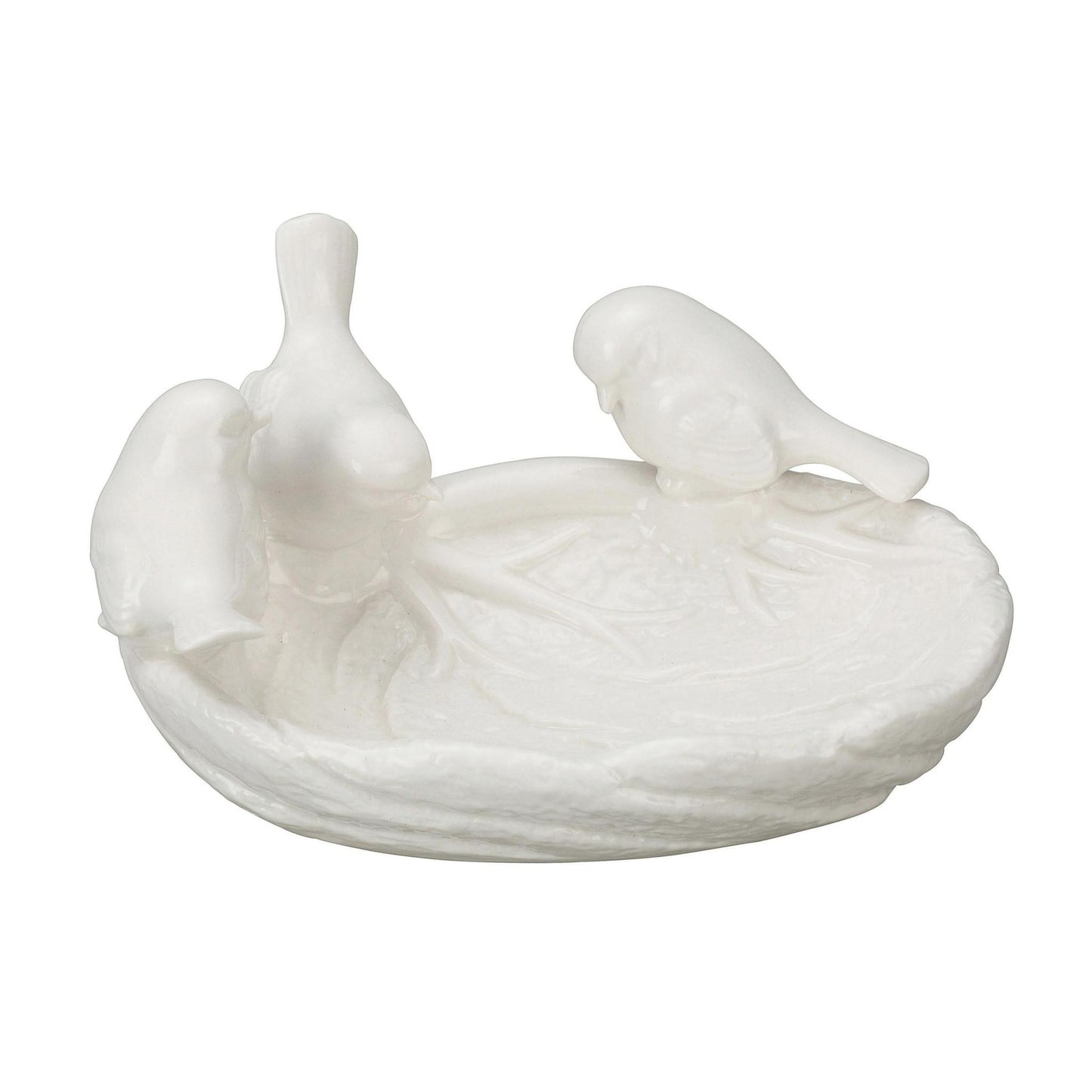 Birdbath Ceramic Dish