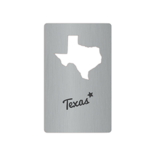 Texas Wallet Bottle Opener