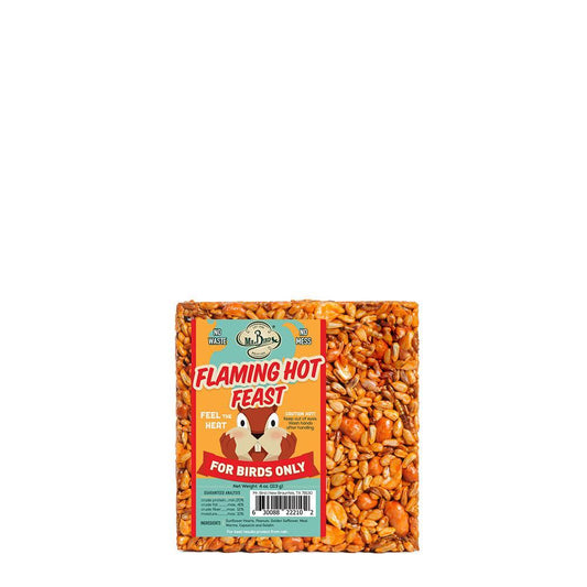 Flaming Hot Feast Bird Seed Cake