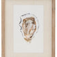 Wood Frame Oyster Shell Art Print