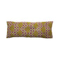 Vintage Kantha Patchwork Lumbar Pillow