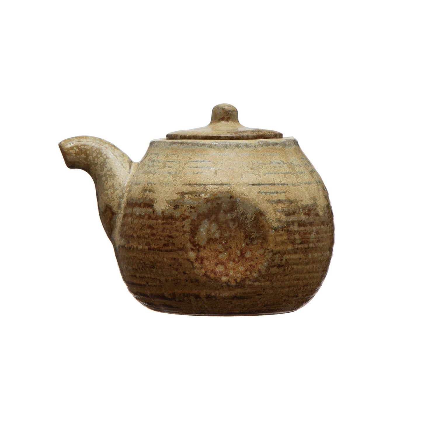 Stoneware Handleless Teapot/Pitcher