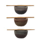 Stoneware Bowl with Chopsticks