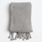 Comfy Knit Throw - Gray