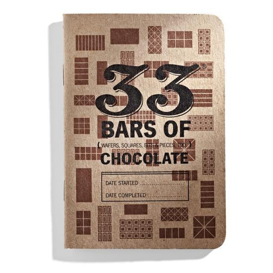 33 Bars of Chocolate Tasting Journal