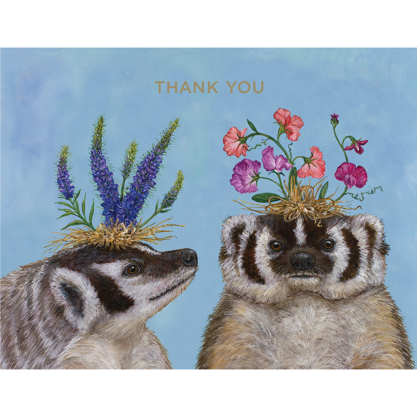 Thank You Badgers Card
