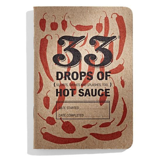 33 Drops of Hot Sauce Tasting Journal