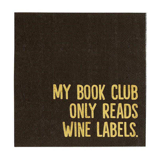 Paper Cocktail Napkins - Book Club