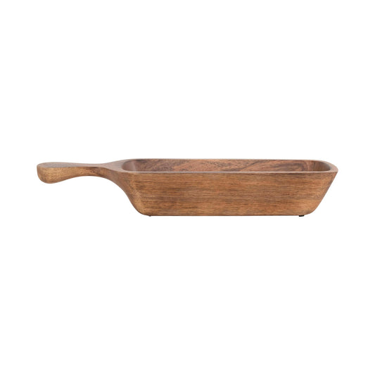 Mango Wood Bowl with Handle