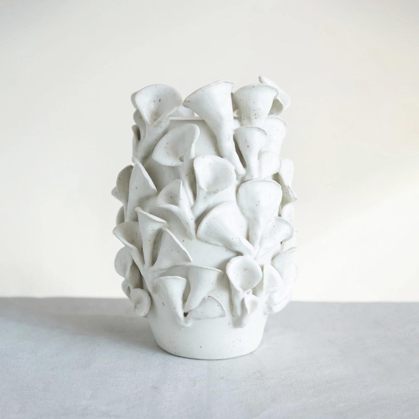 Handmade Stoneware Organic Sculpted Vase