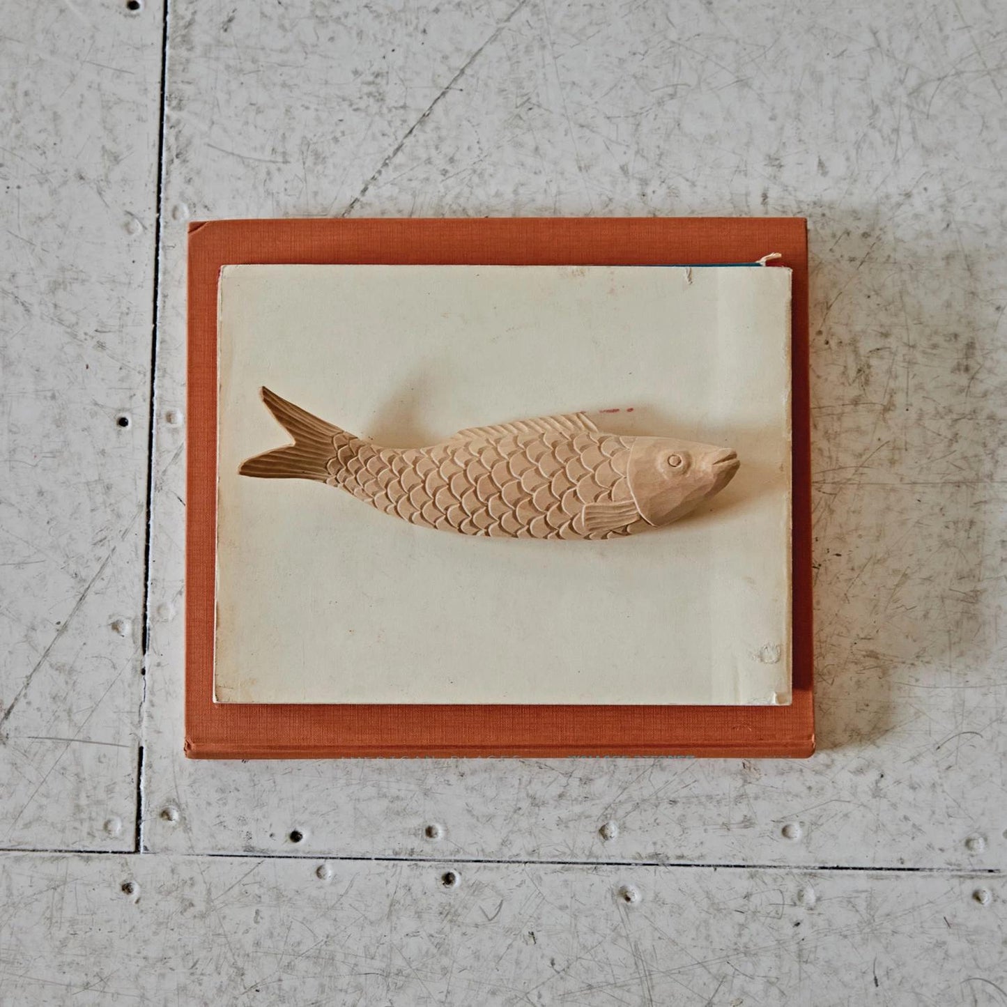 Hand-Carved Wood Fish